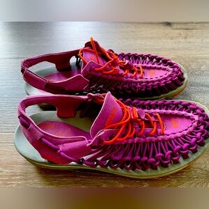 KEEN Uneek paracord sandal water shoes size 10
